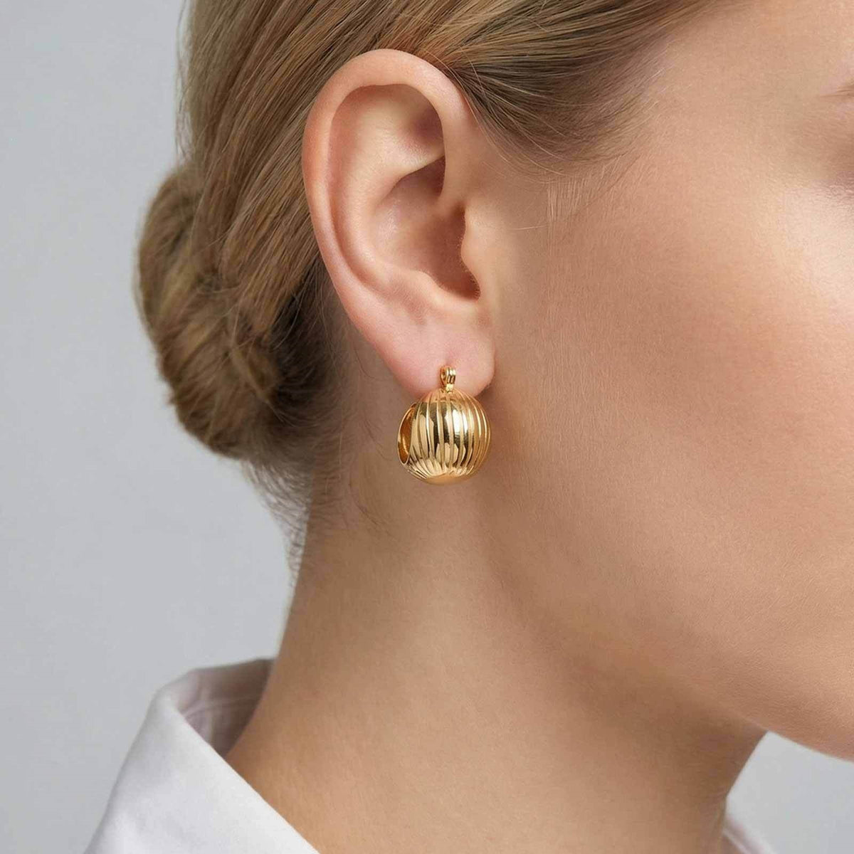 Modern Stainless Steel Earrings