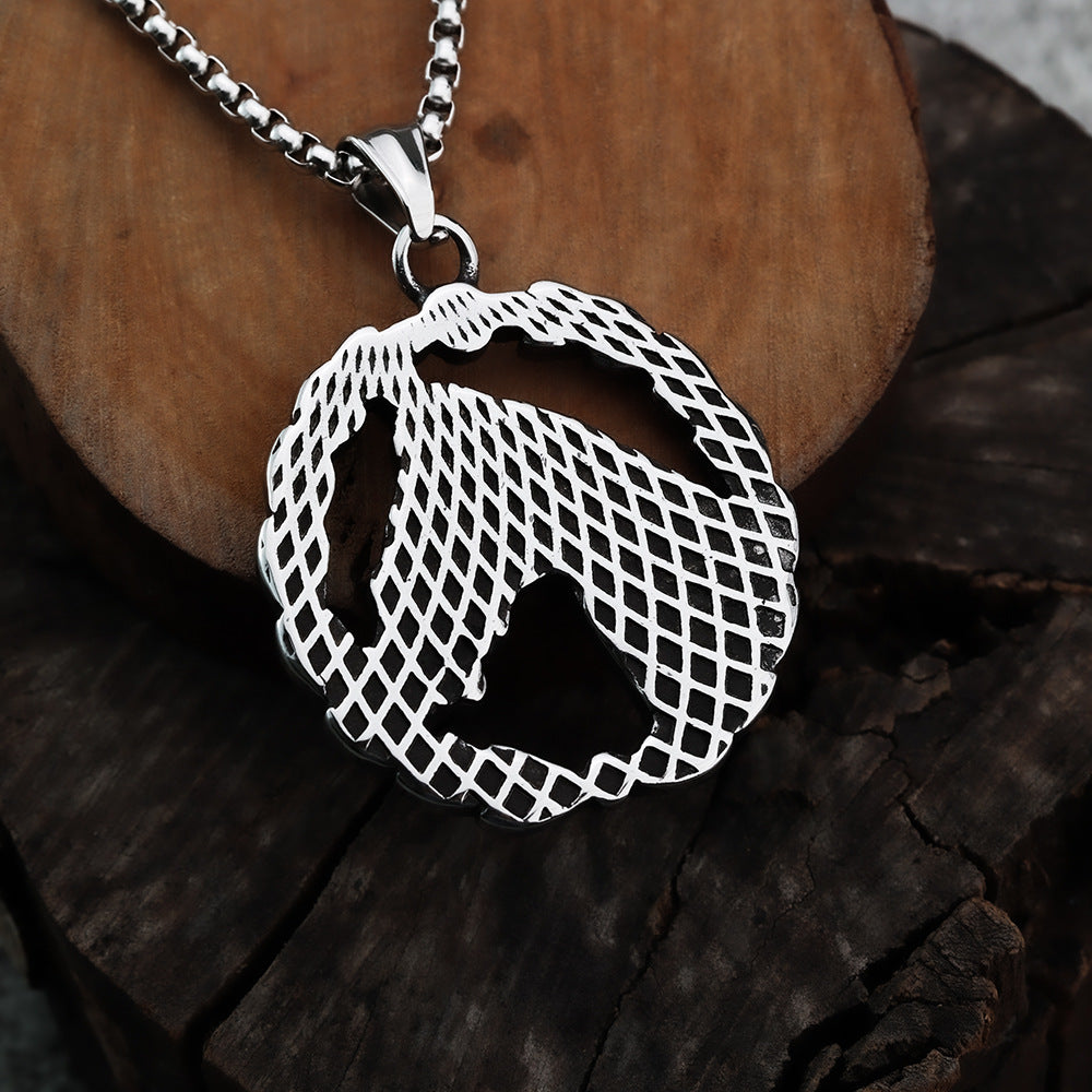European And American Style Horse Head Pendant For Men