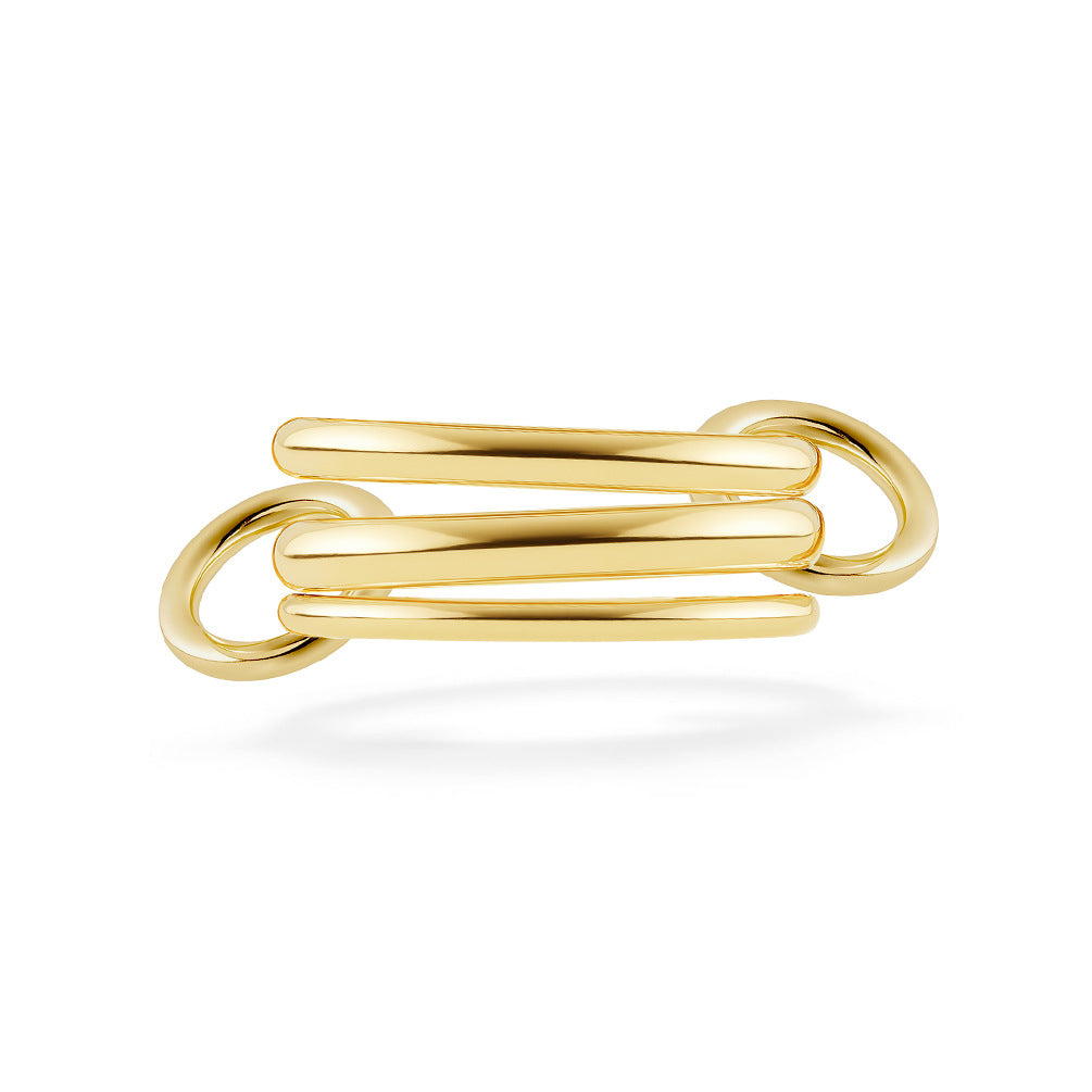 Planderful Stacking Interlocking Ring For Men And Women Size 6 To 9 Three Ring Band Creative Unisex Hand Jewelry