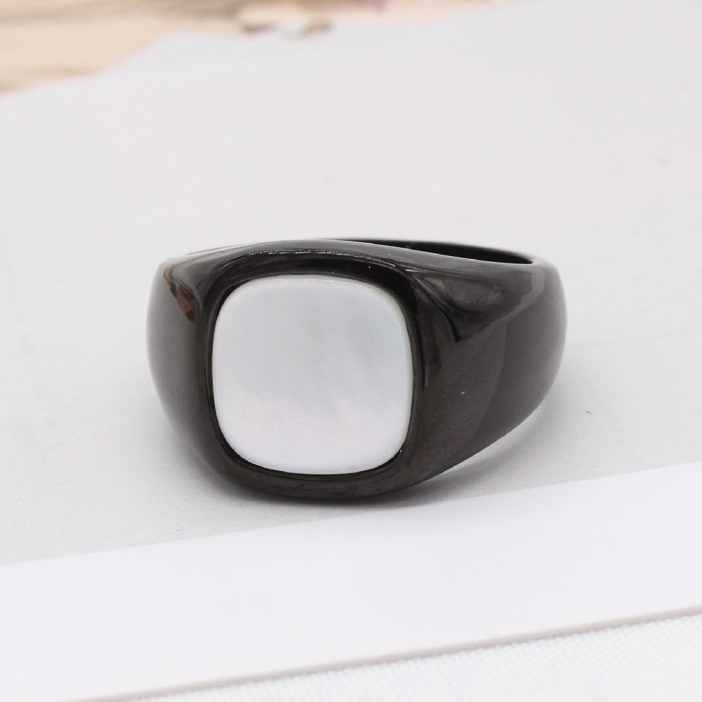 Planderful Everyday Genie Titanium Steel Ring Unisex Stylish Durable Comfort For Men And Women