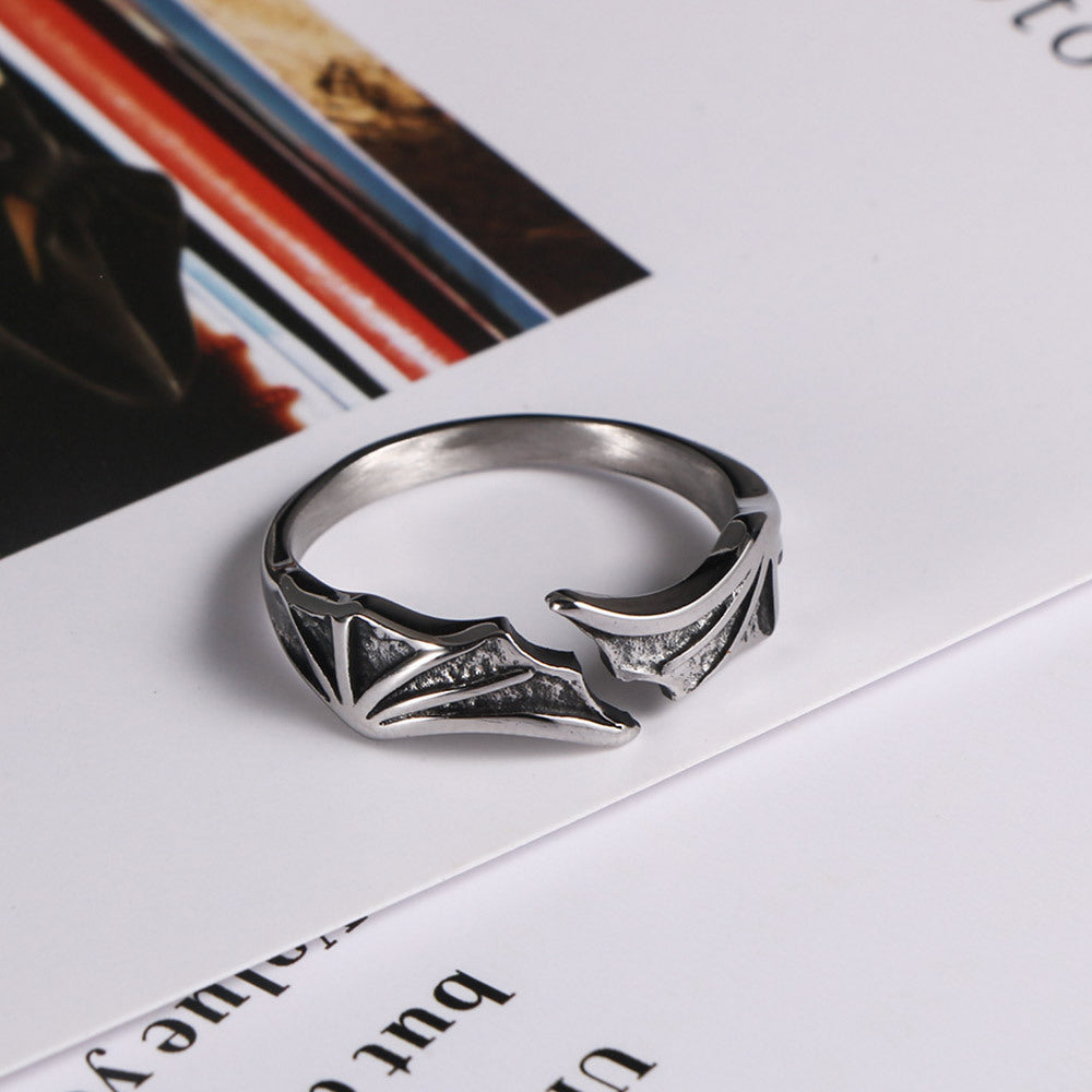 Angels & Demons – Wing Ring – Open Ring