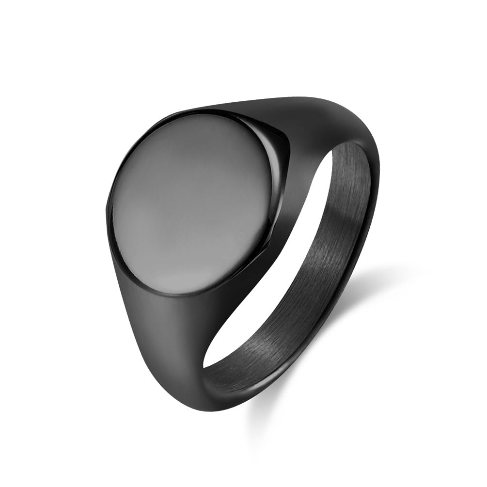 Cross-Border Amazon Titanium Steel Smooth Seal Ring for All