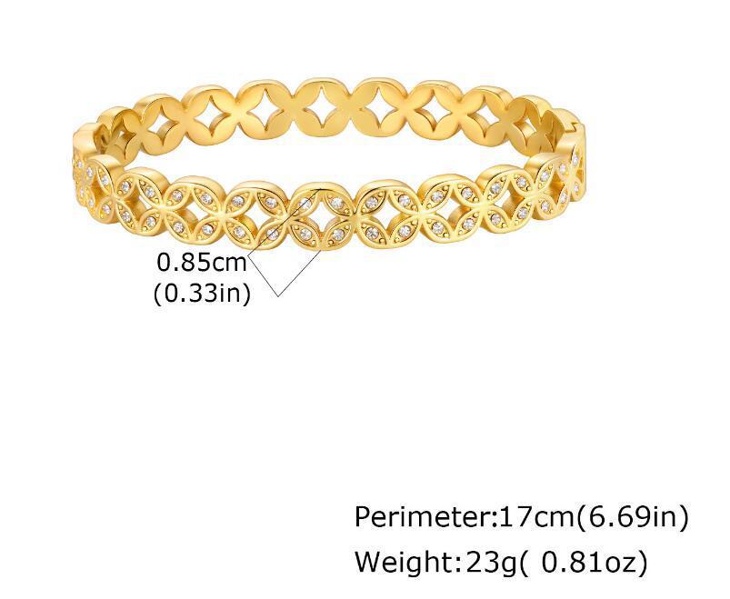 Hip-Hop Stainless Steel Bracelet Collection