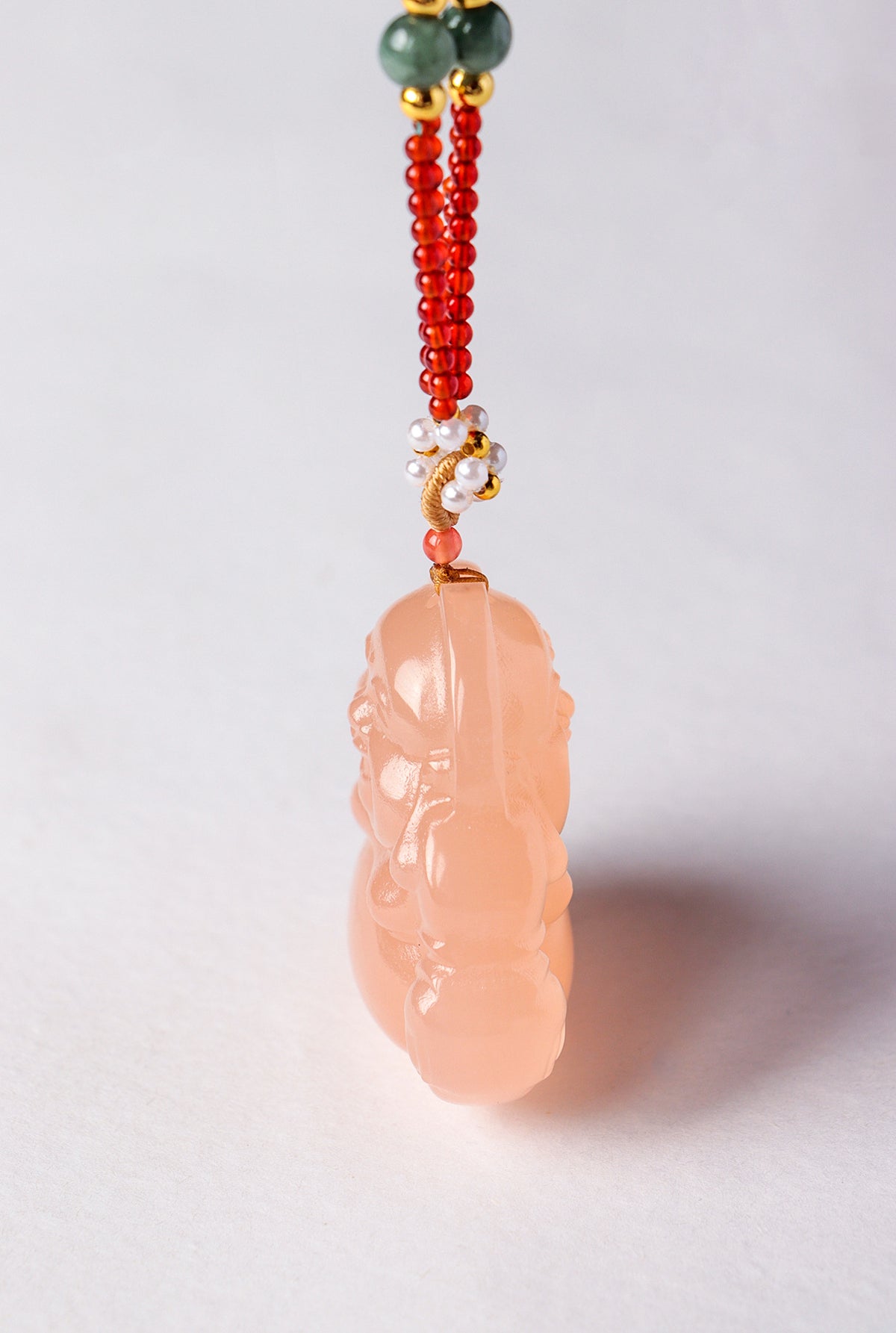 Agate Jade Pendant Necklace