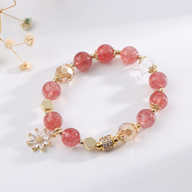 Fortune's Favor Sterling Silver Crystal and Zircon Bracelet