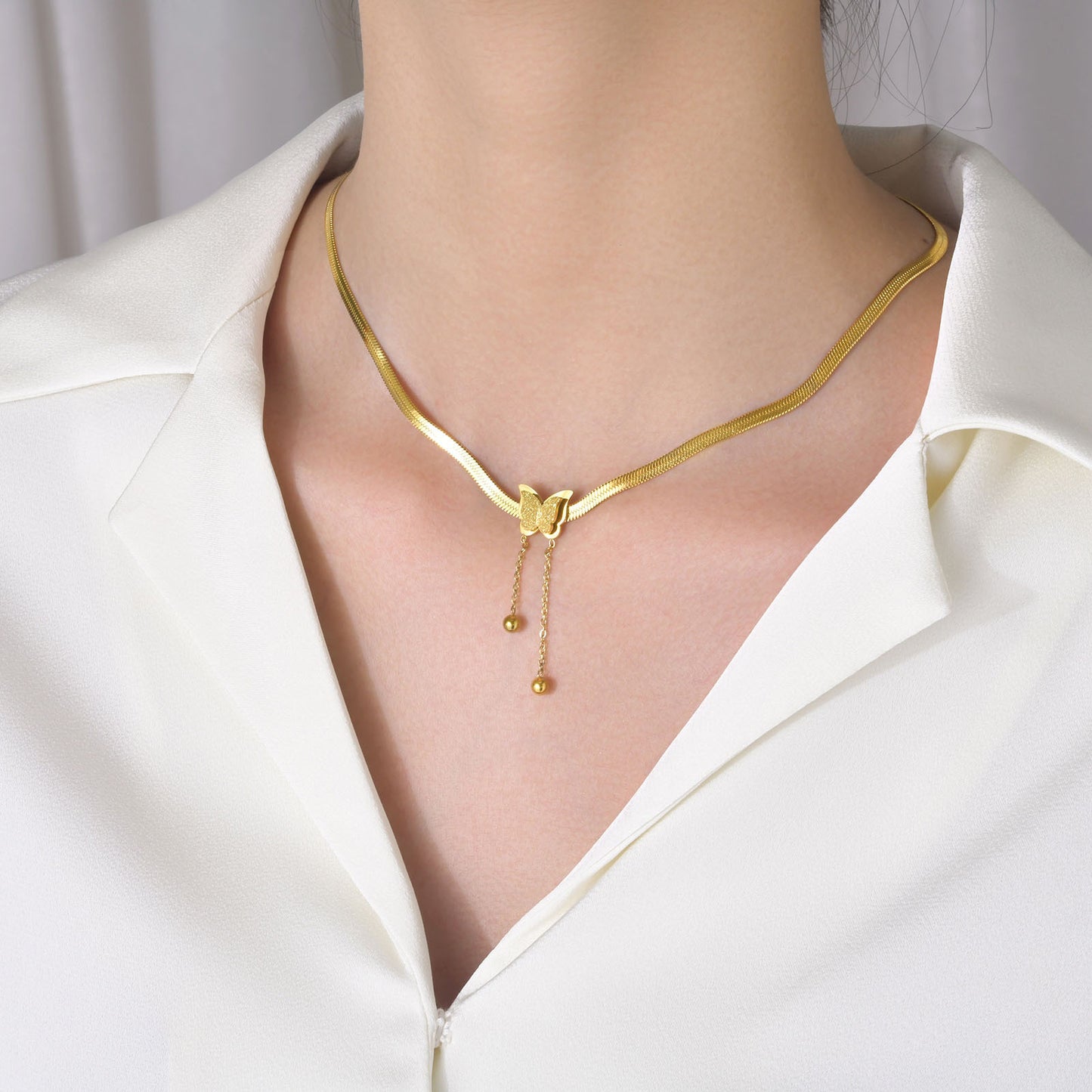 Cross-Border Jewelry Korean Version Fashion Women's Necklace