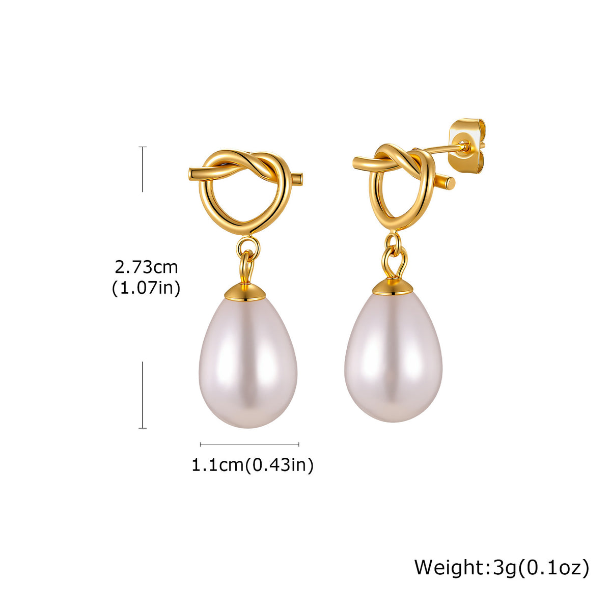 Stainless Steel Heart Earrings