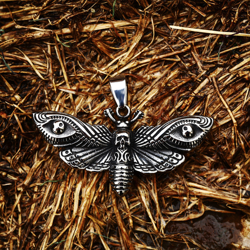 Titanium Steel Retro Men's Pendant - Wholesale Stainless Steel Casting Accessories for Cross-Border Trade