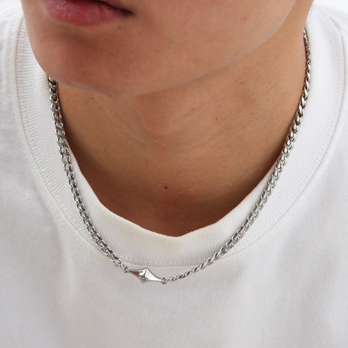 Men’s Cuban Link Stainless Steel Bracelet
