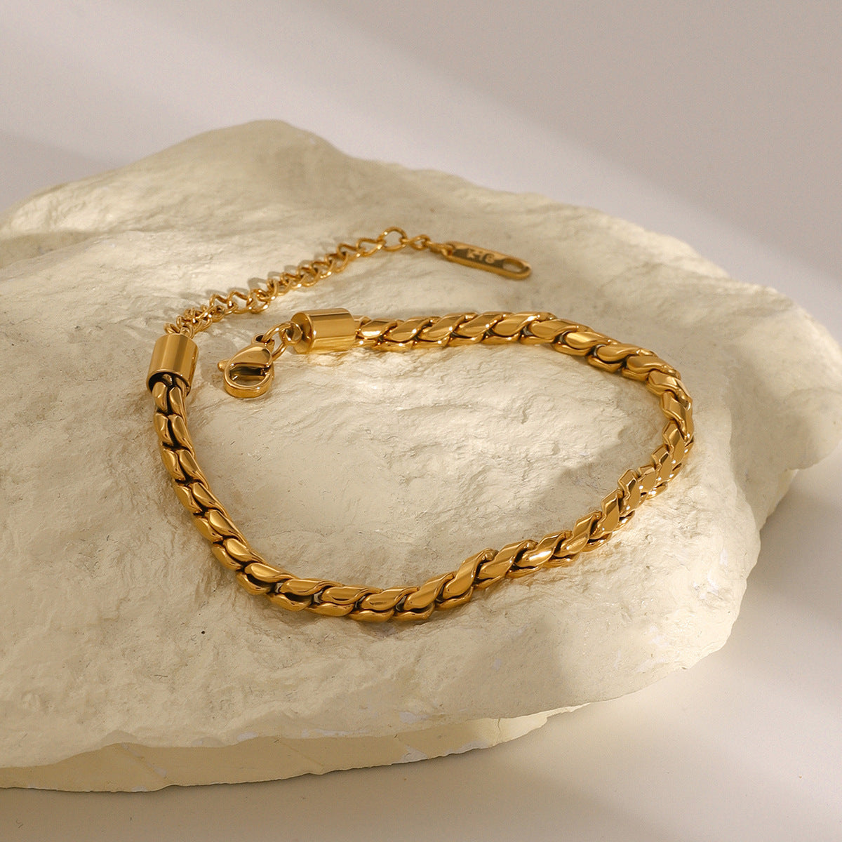 Planderful Jewelry Stainless Steel S Chain Necklace