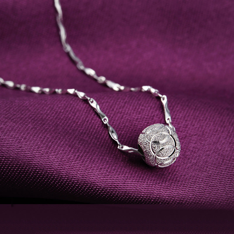 S925 Sterling Silver Necklace Women's High-End Luxury Jewelry