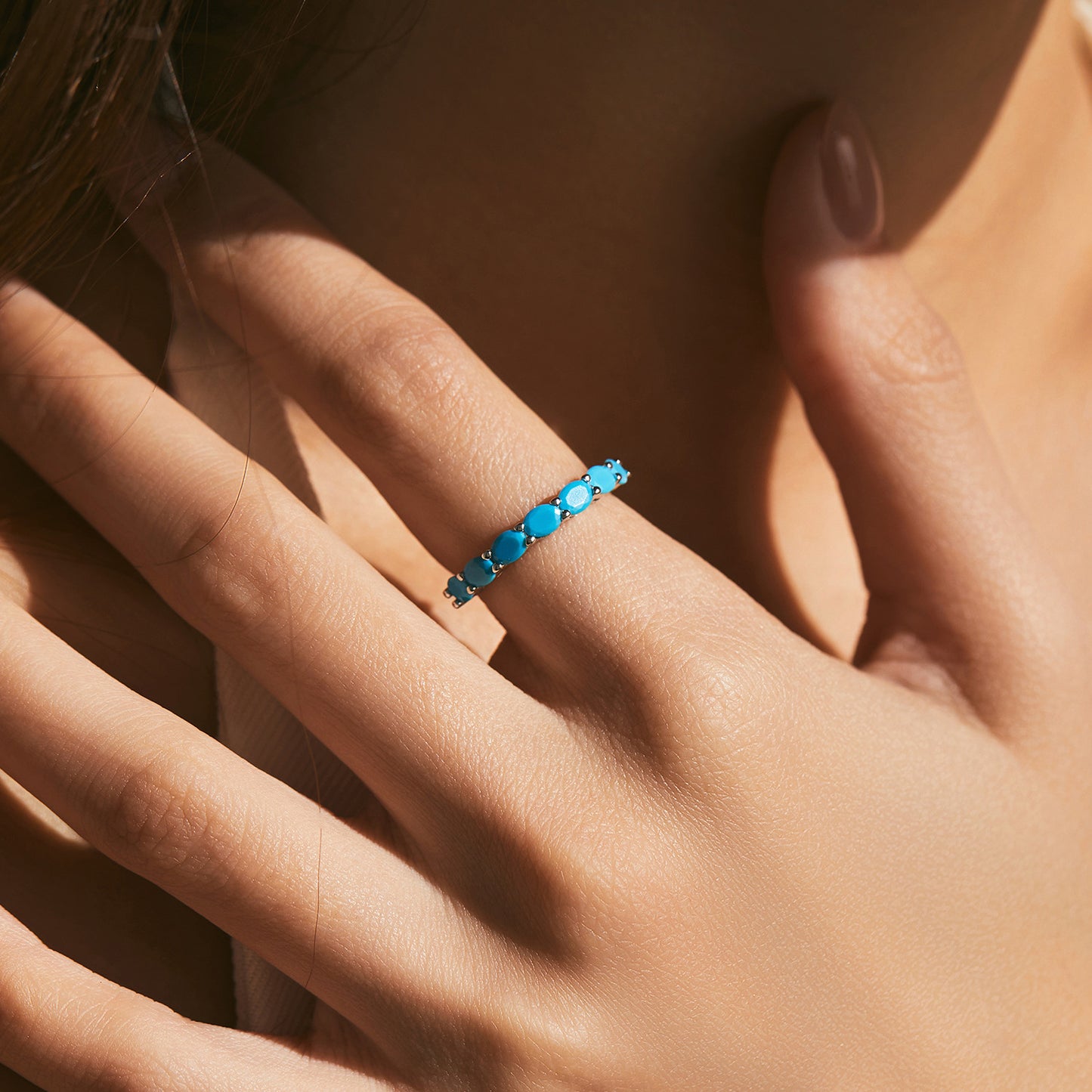 Planderful Everyday Genie Turquoise Ring – Premium Sterling Silver Design