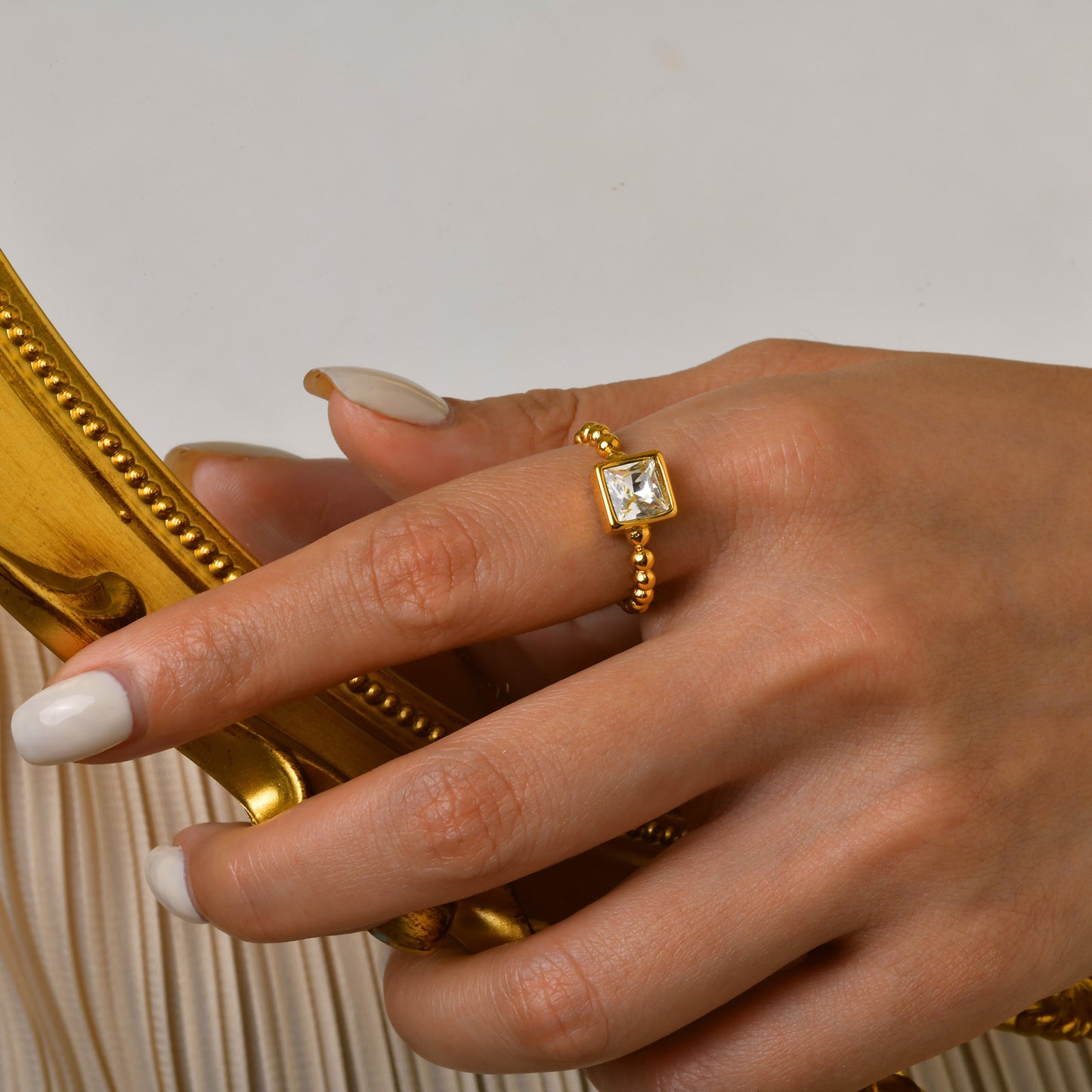 European And American Cross-Border Jewelry Gold Ring