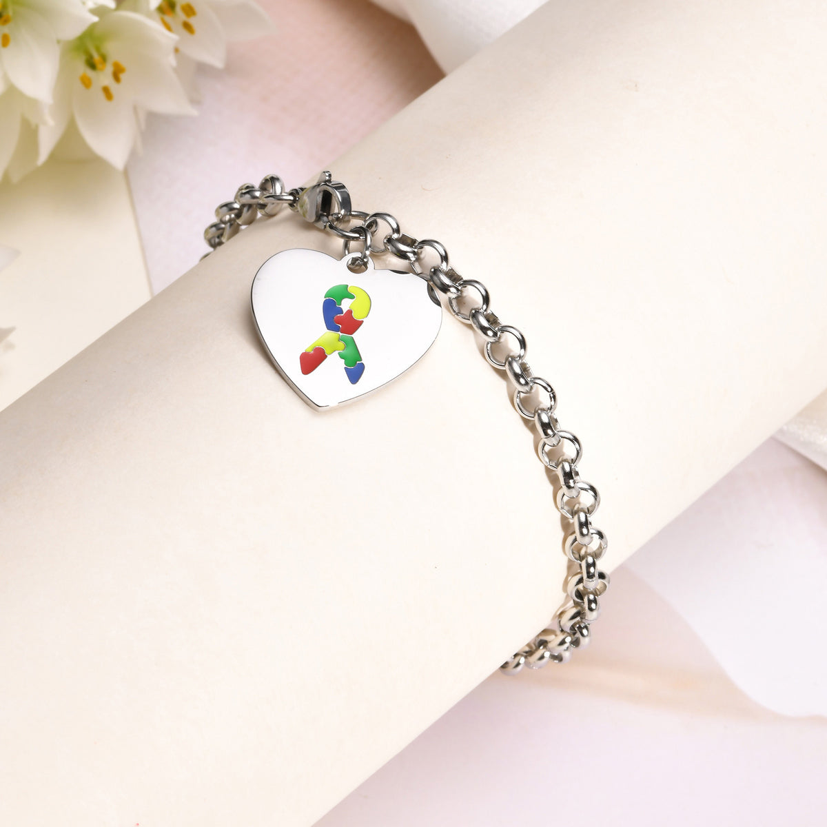 Heart Stainless Steel Bracelet