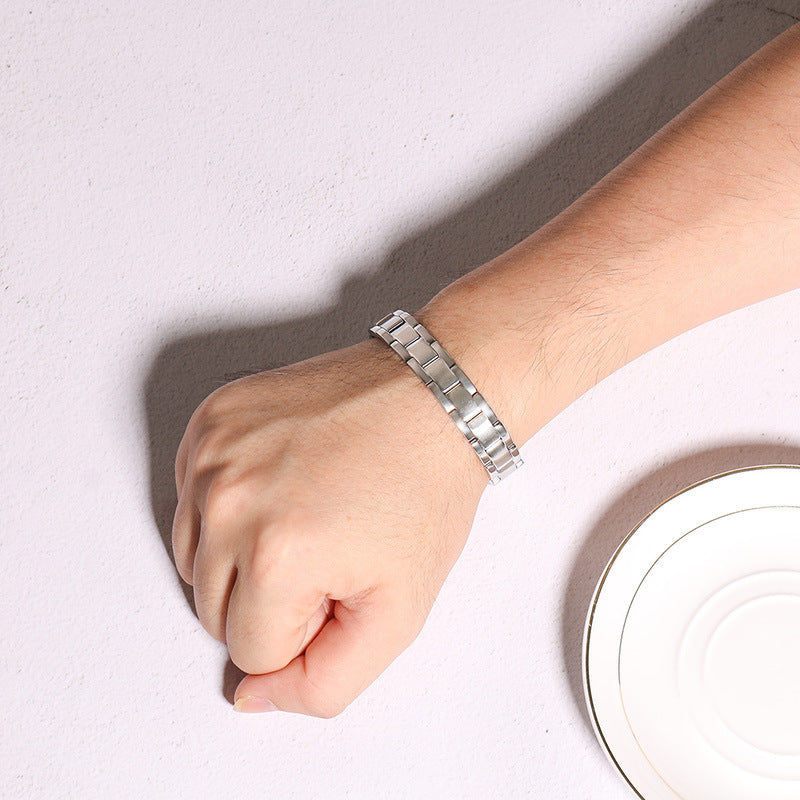 Stainless Steel Magnet Bracelet Wholesale for Men