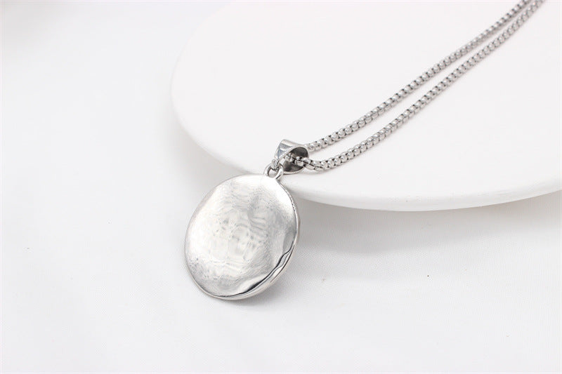 Titanium Steel Pendant For Men And Unisex Planderful God Of War Inspired Ancient Greek Knight Protection Statement