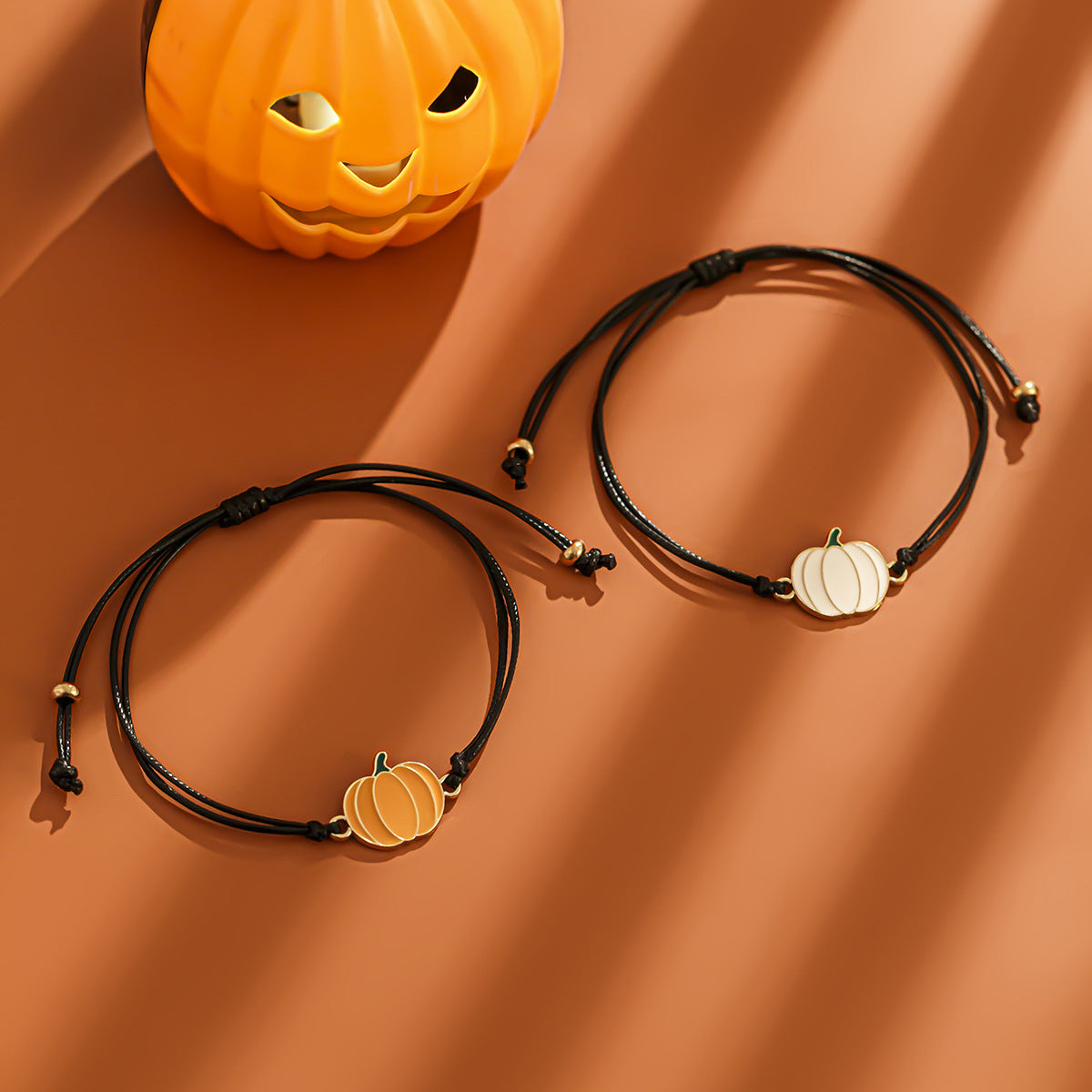Planderful Vienna Verve Halloween Bracelet Versatile Ghost Pumpkin Cartoon Charm For Teens