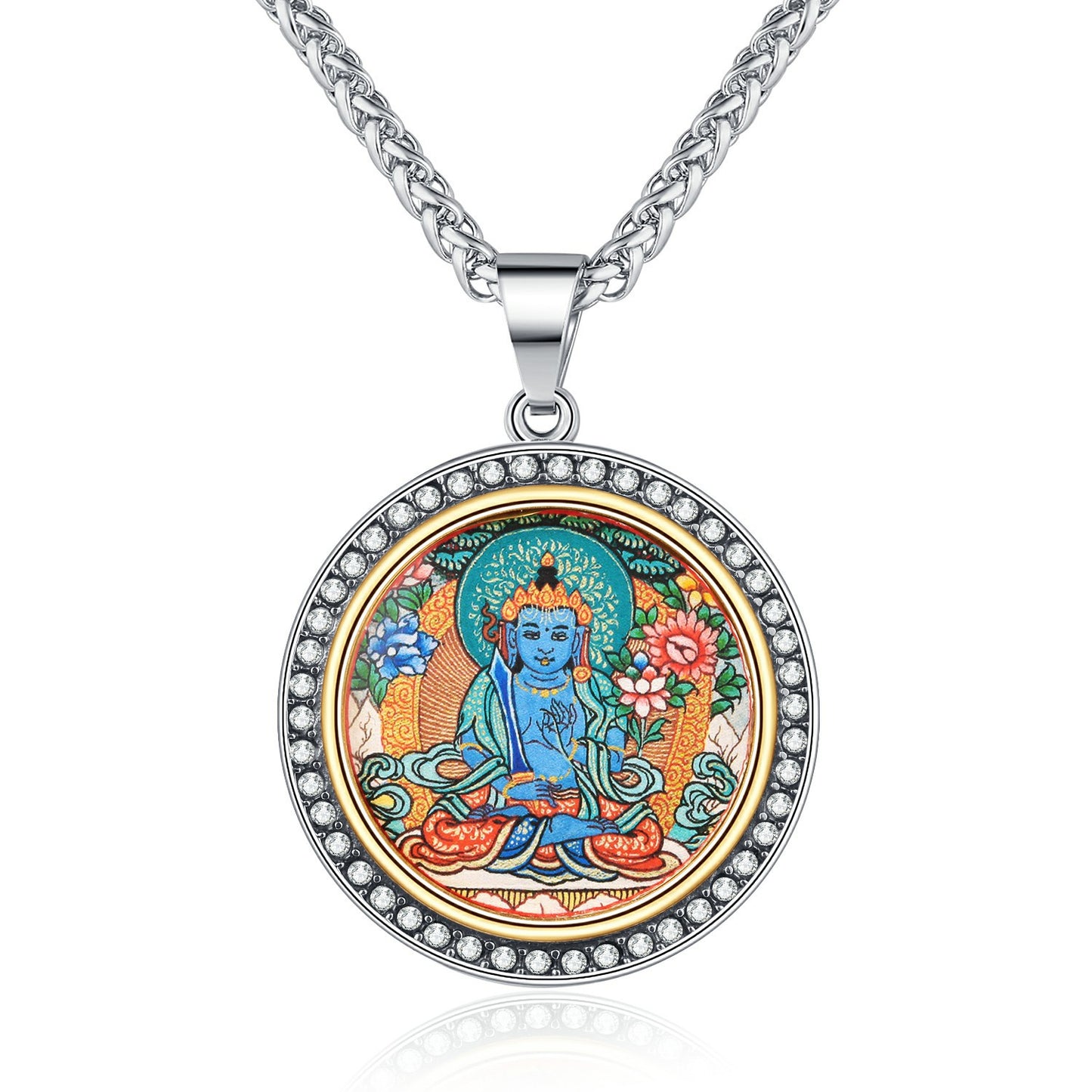 Zircon Necklace – Vintage Zodiac Sign Jewelry