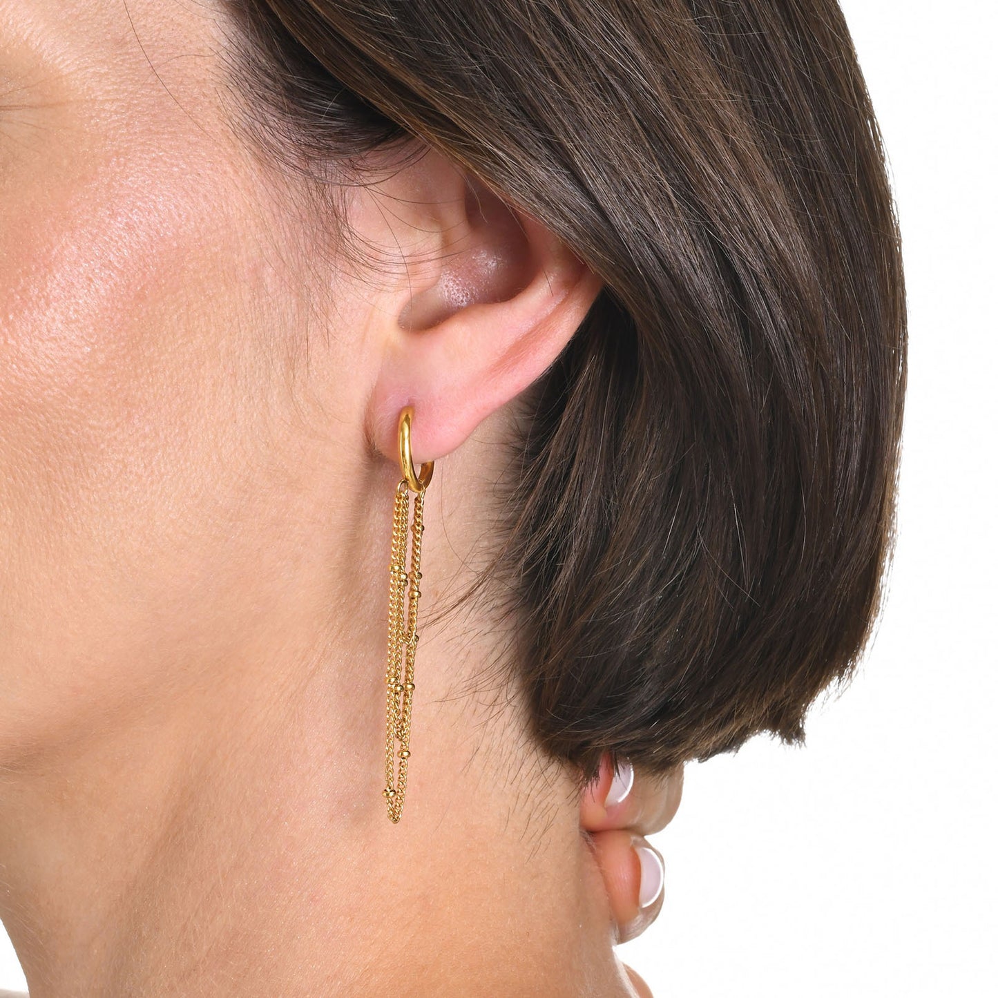 Amazon's New Stainless Steel Plated 18k Gold Earrings Set