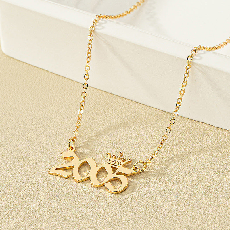 Regal Crown Pendant Necklace - Vienna Verve Collection