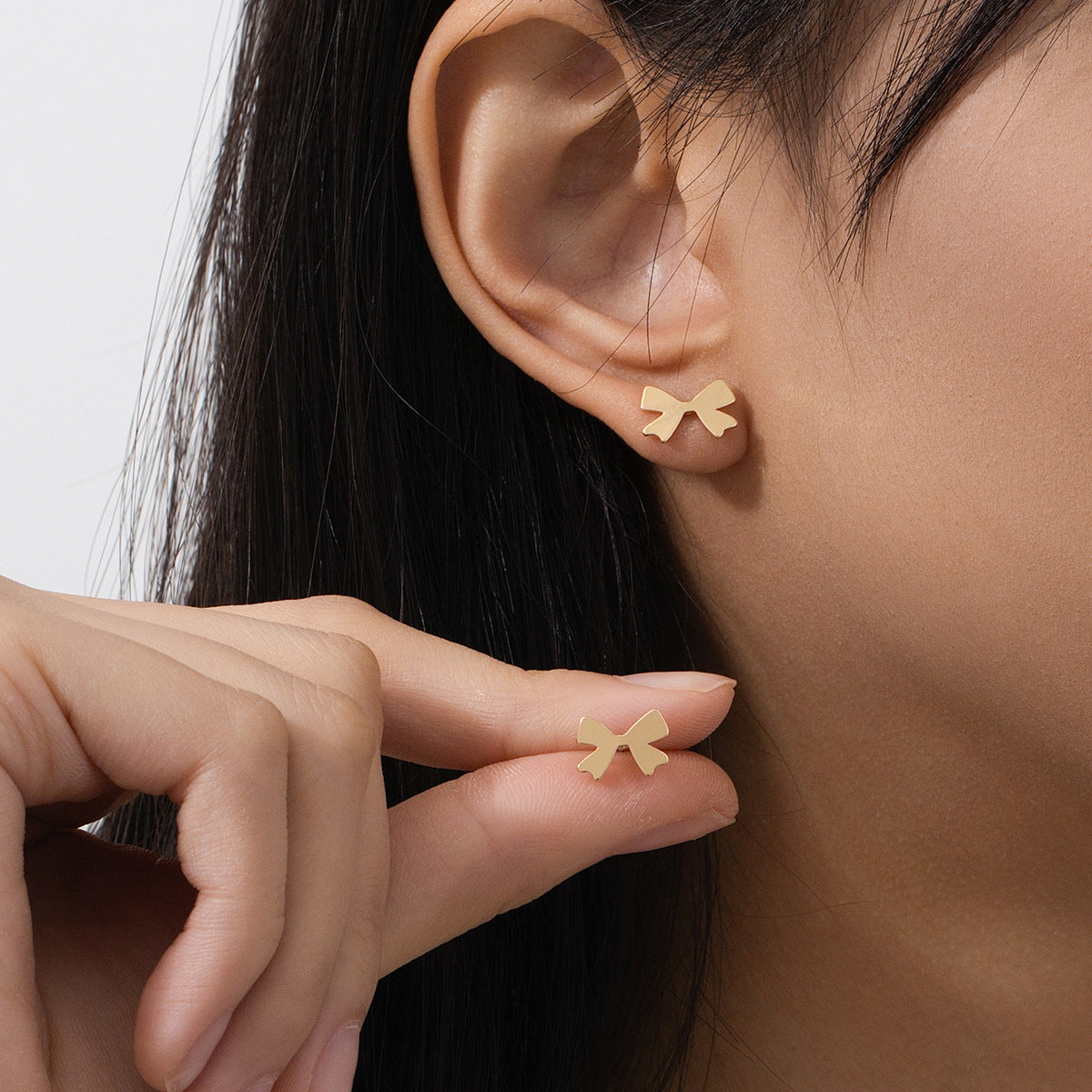 Planderful Vienna Verve Earrings Set – Exquisite Basic Star Moon Love Bow Design