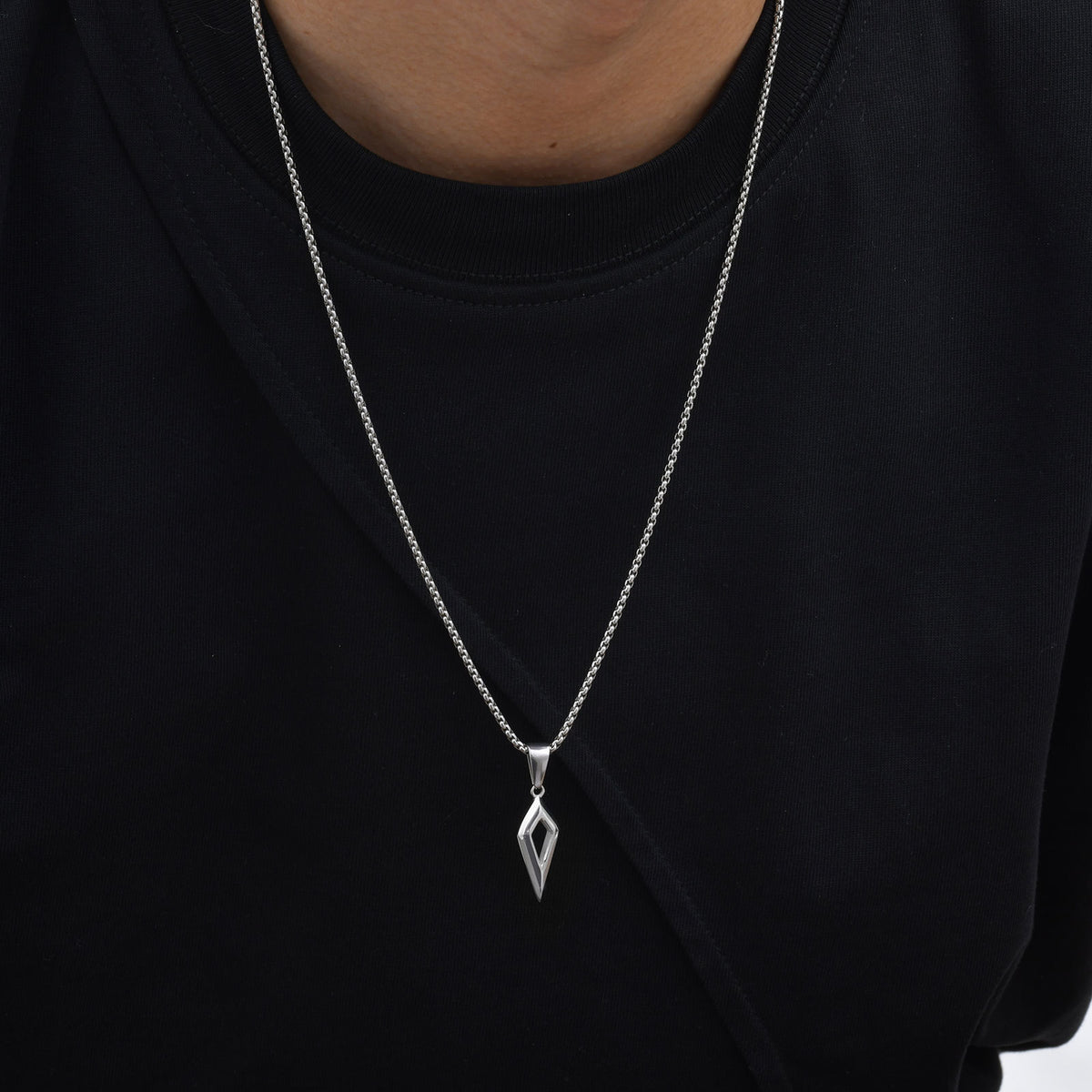 Stainless Steel Pendant — Chain Optional