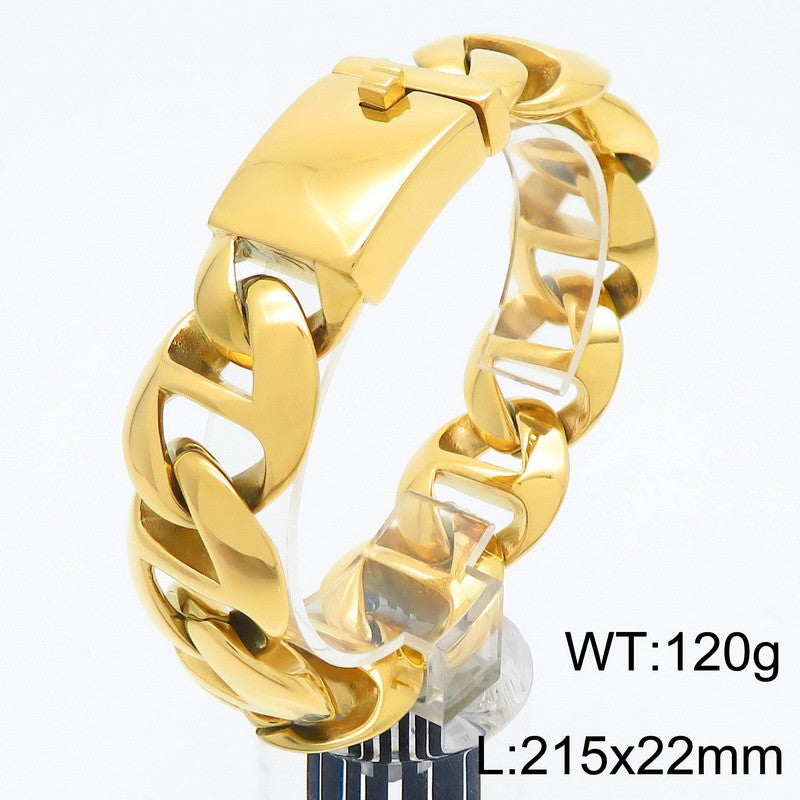 Planderful Stainless Steel Mens Bracelet Everyday Genie