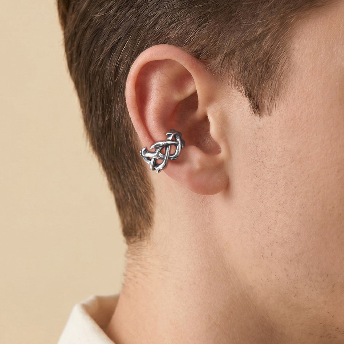 Stainless Steel Single Earring