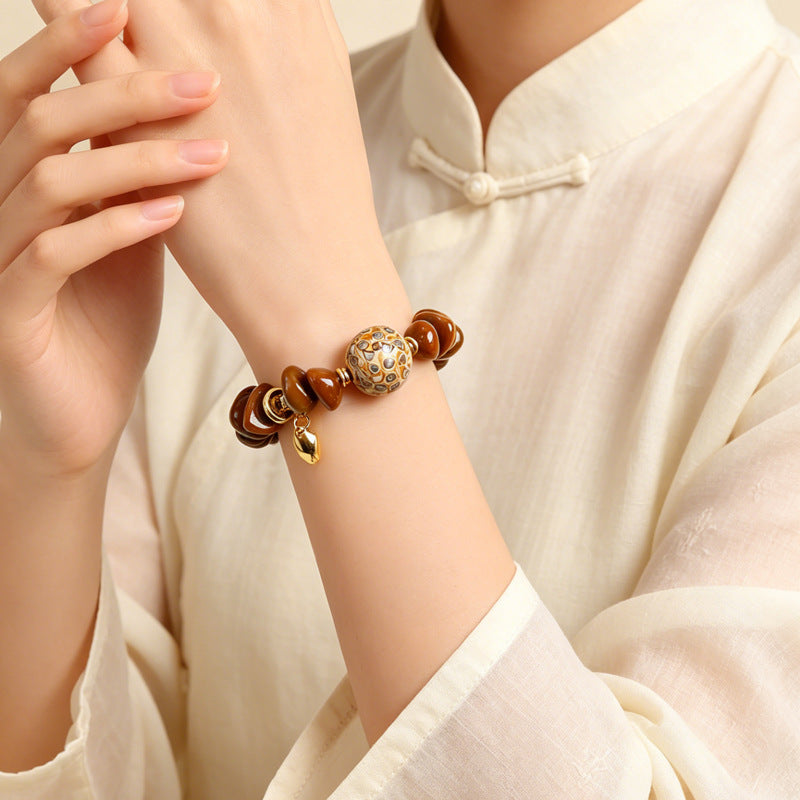Lacquer Bead Wenwan Bracelet