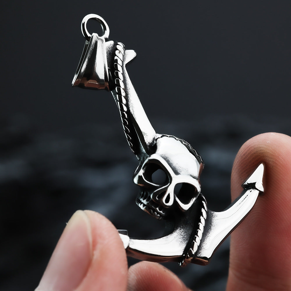 European And American Retro Stainless Steel Men's Pendant