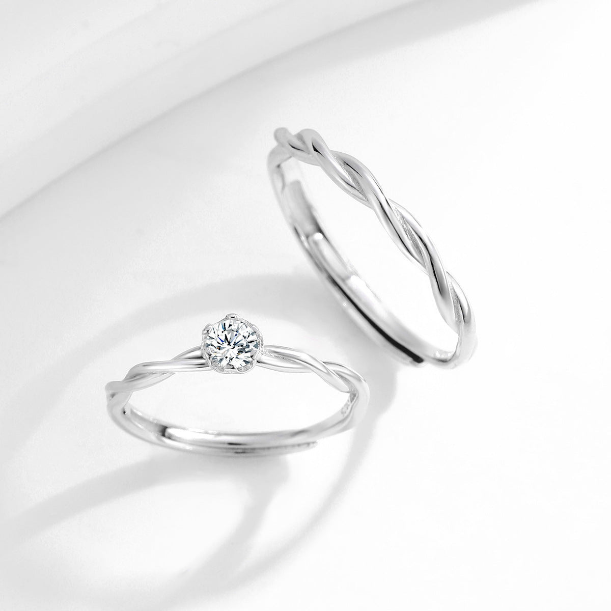 Fan S925 Sterling Silver Ring