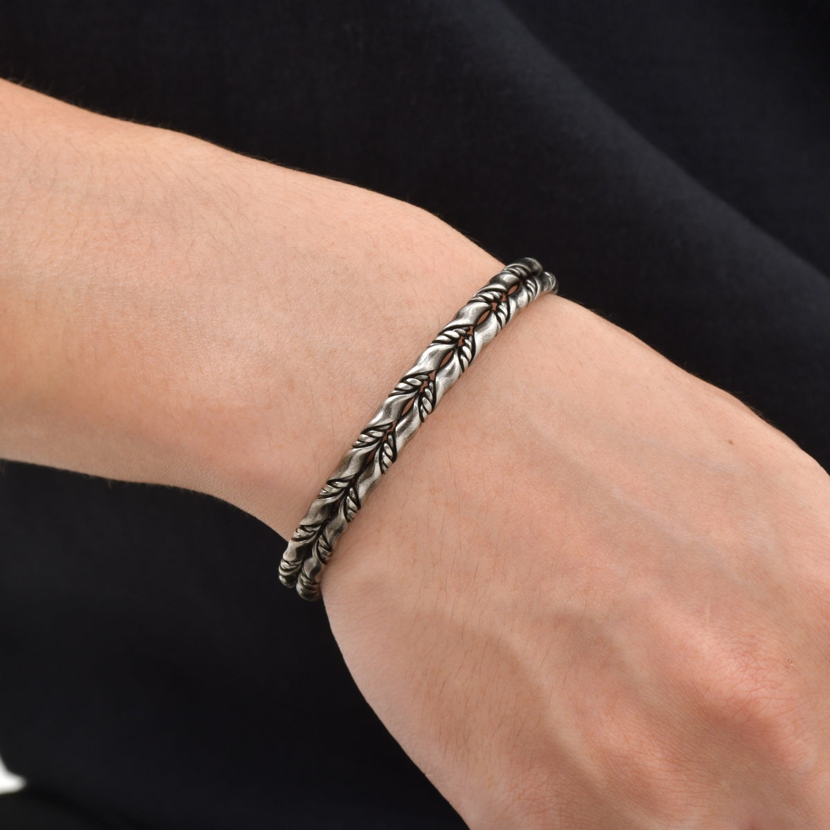 Vintage Stainless Steel Bracelet