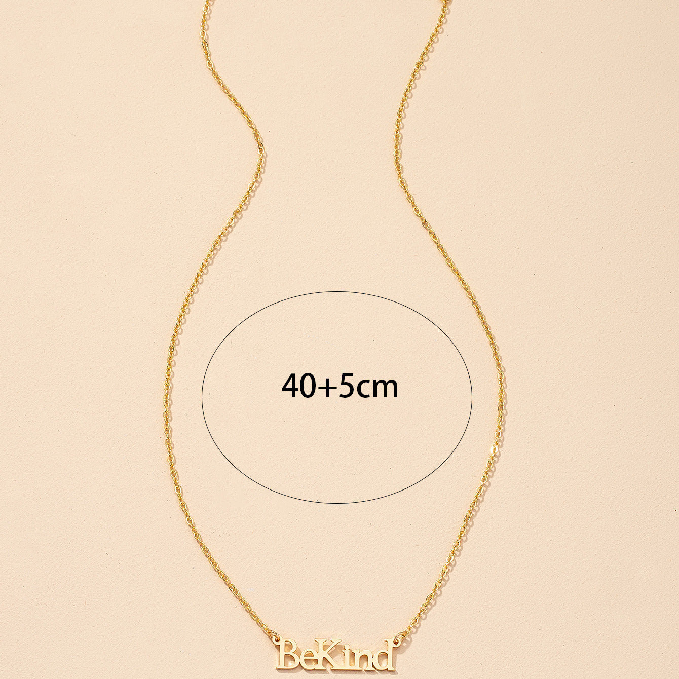 Fashionable Bekind Letter Necklace - Vienna Verve Collection