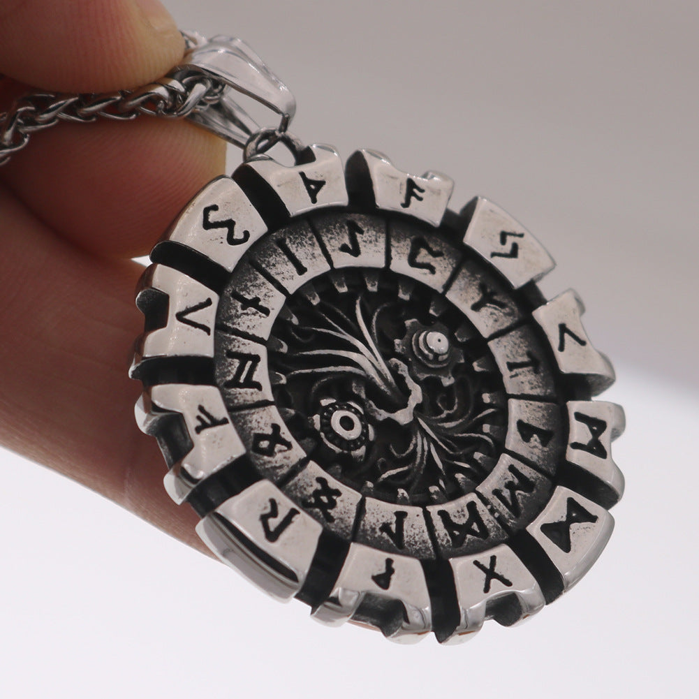 Viking Rune Tree of Life Pendant Necklace for Men - Norse Legacy Collection