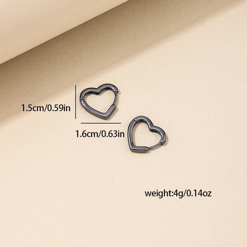Korean Love Earrings - Vienna Verve Collection