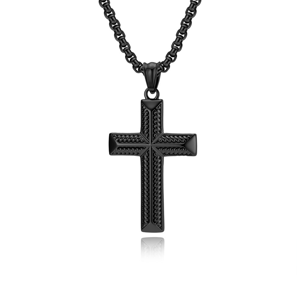 Stainless Steel Cross Necklace