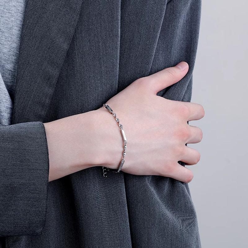 Planderful Steel Mobius Star Necklace