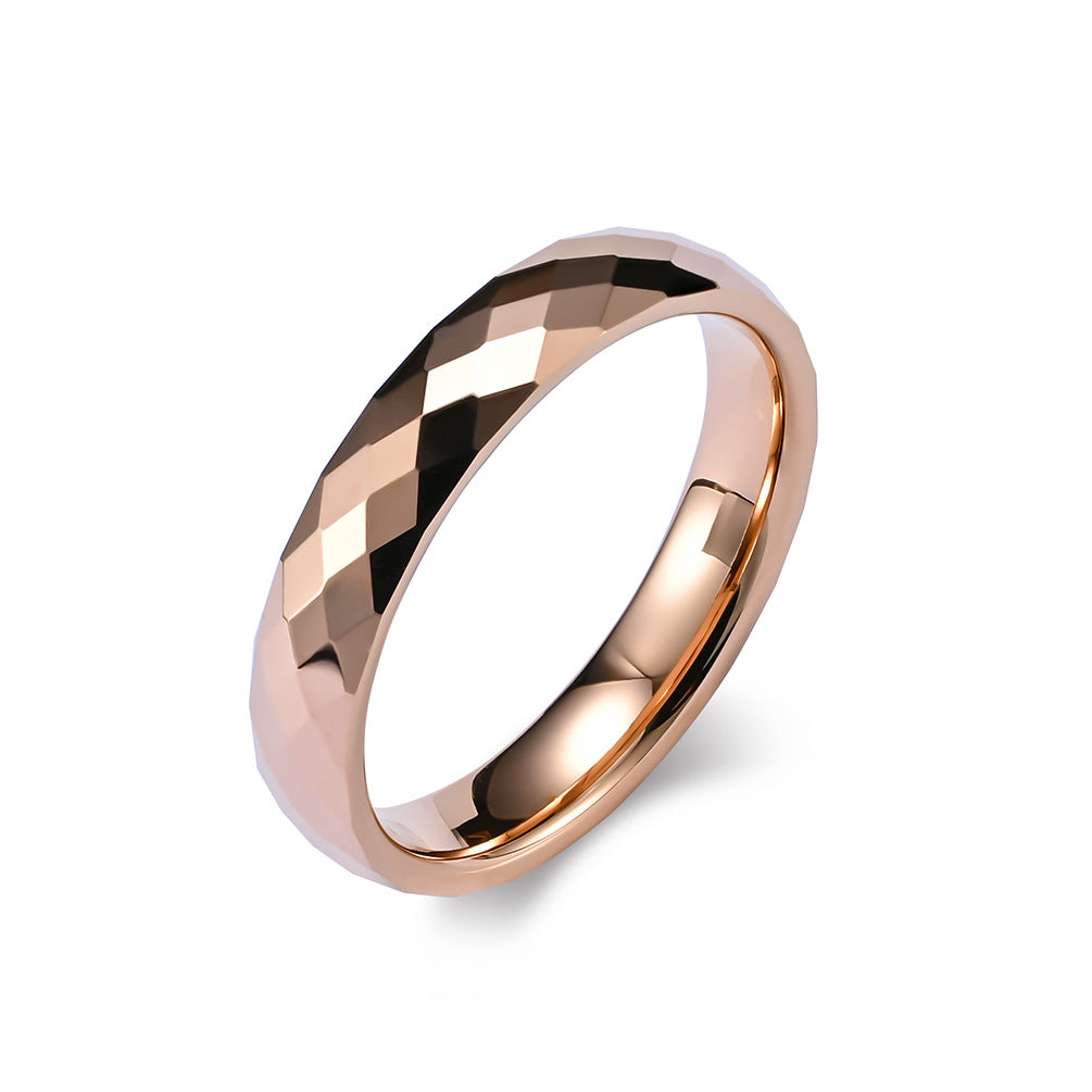4MM Tungsten Steel Rhombus Cutting Surface Ring for Couples