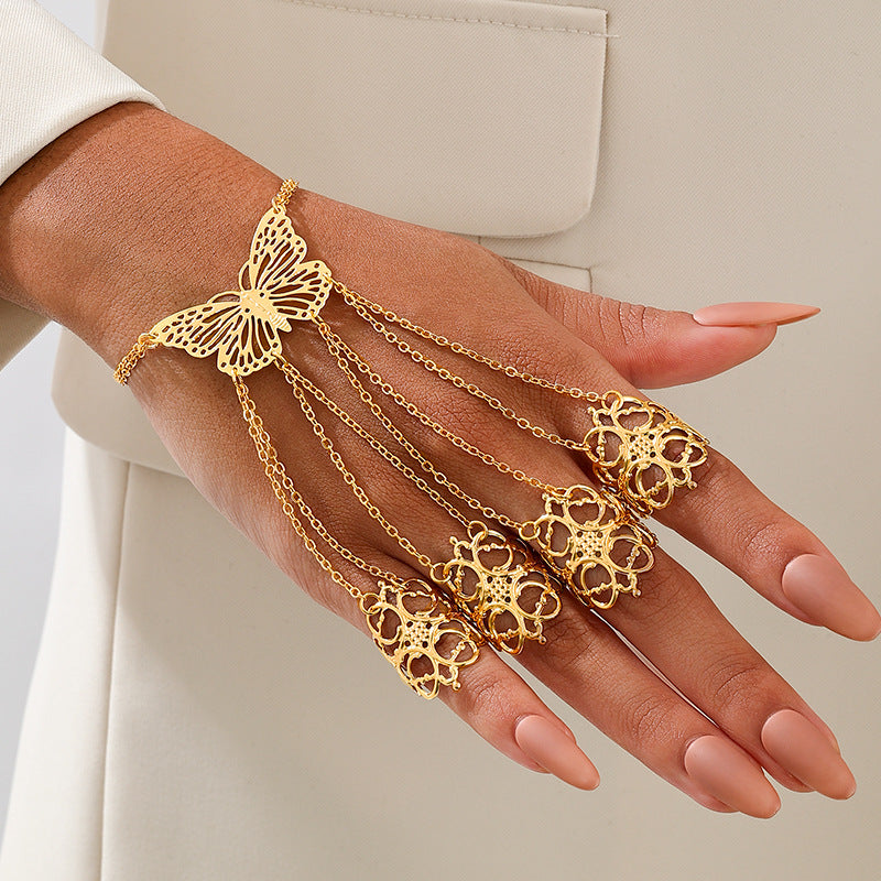 Planderful Vienna Verve Bracelet – Elegant Retro Butterfly Design