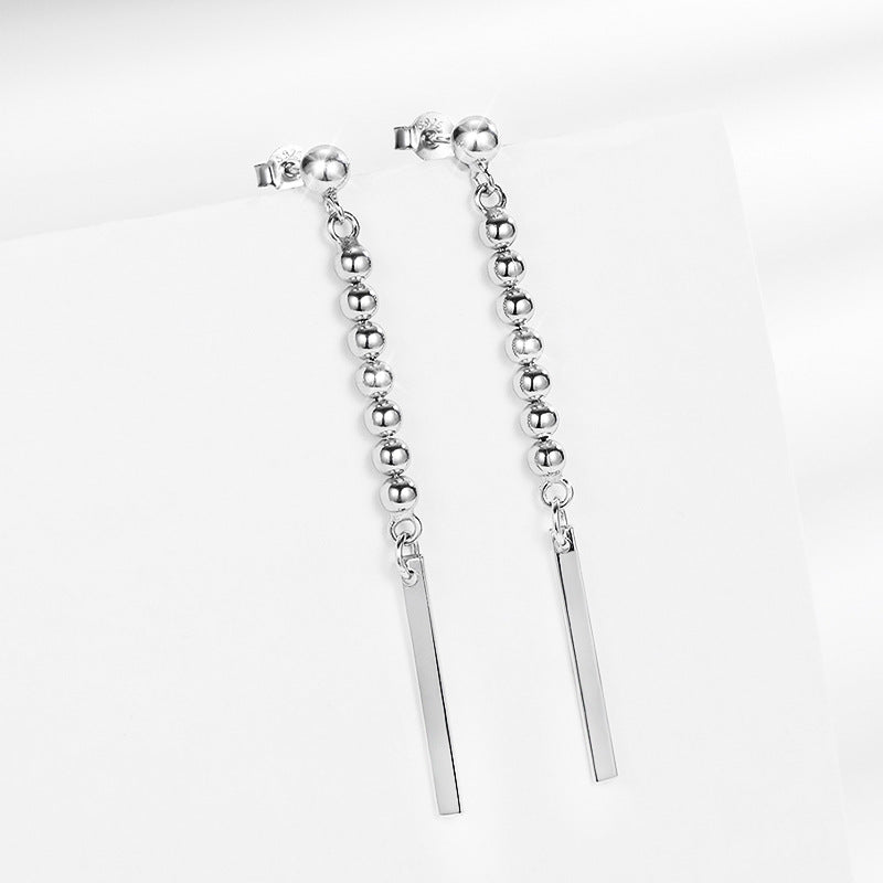 Minimalist 925 Sterling Silver Earrings