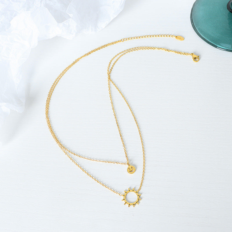 Sunny Personality Statement Necklace for Women