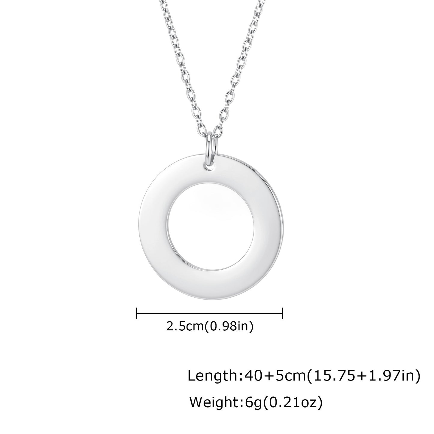 Internet Celebrities Cold Wind Collarbone Chain Stainless Steel Flat Cross Chain Light Necklace