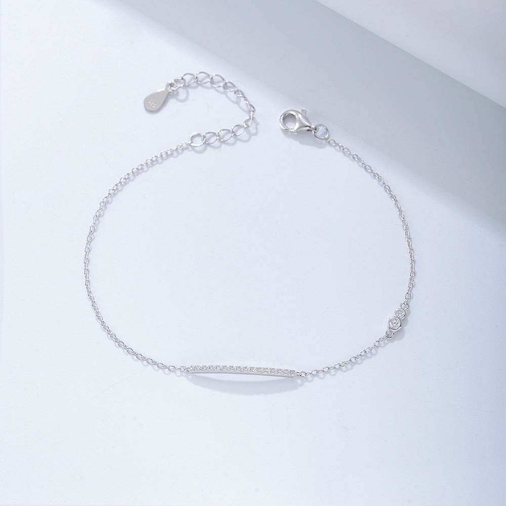 S925 Sterling Silver Bracelet Chain Silver