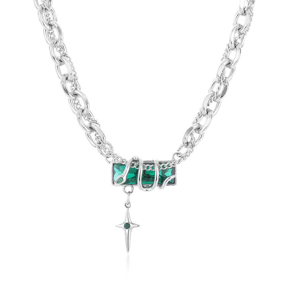 Planderful Jewelry Stainless Steel Snake Necklace For Men