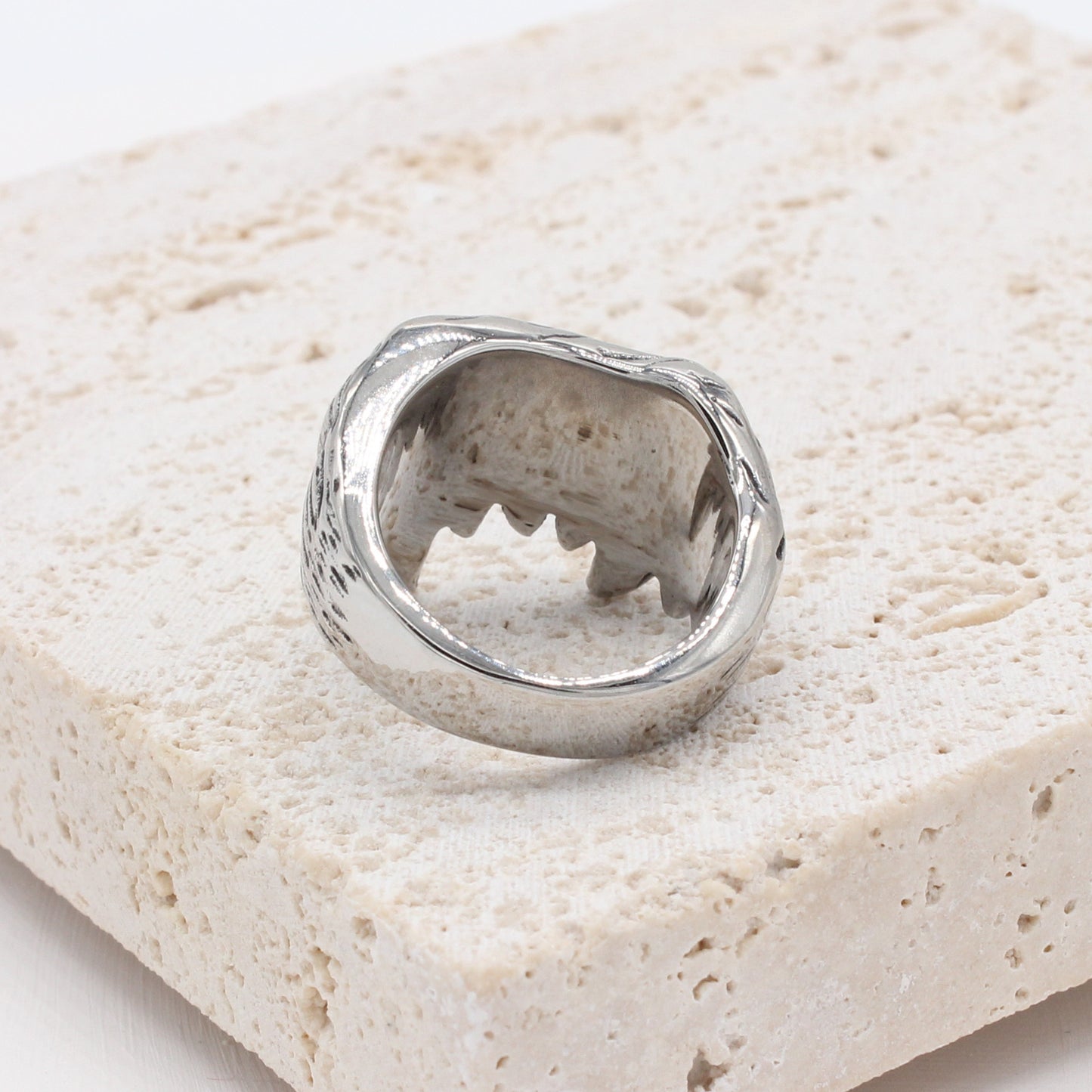 Monster Claw Fang Men's Titanium Steel Ring