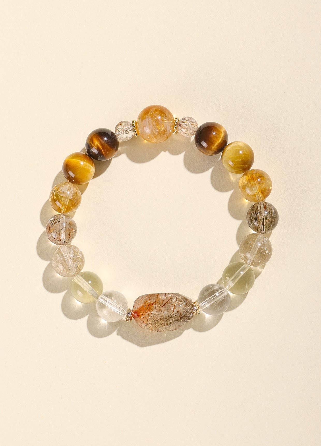 Planderful Fortune's Favor Bracelet – Elegant Crystal Beaded Design