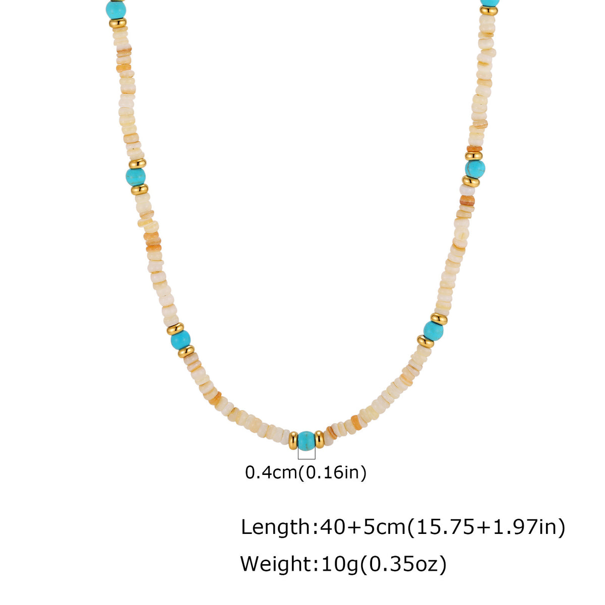 Turquoise Stainless Steel Bracelet