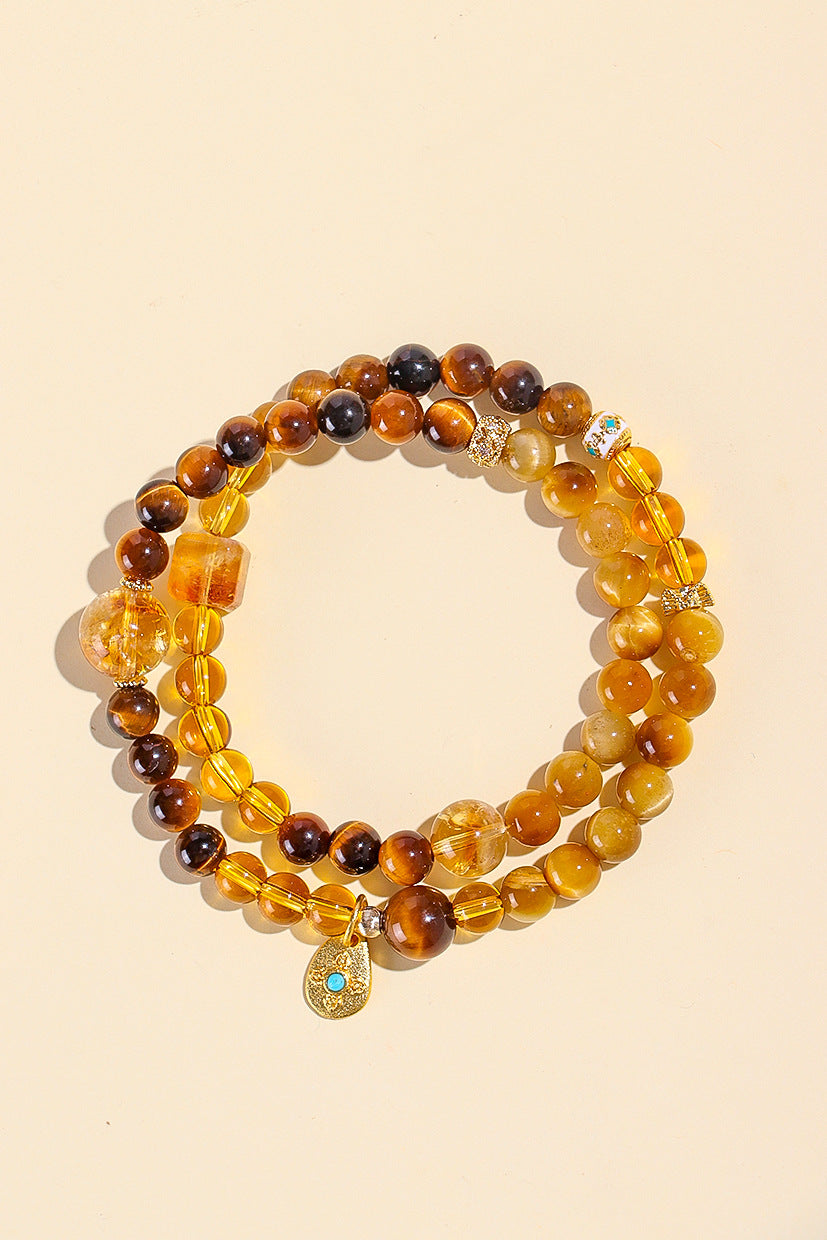 Planderful Fortune's Favor Bracelet – Stylish Crystal Beaded Design