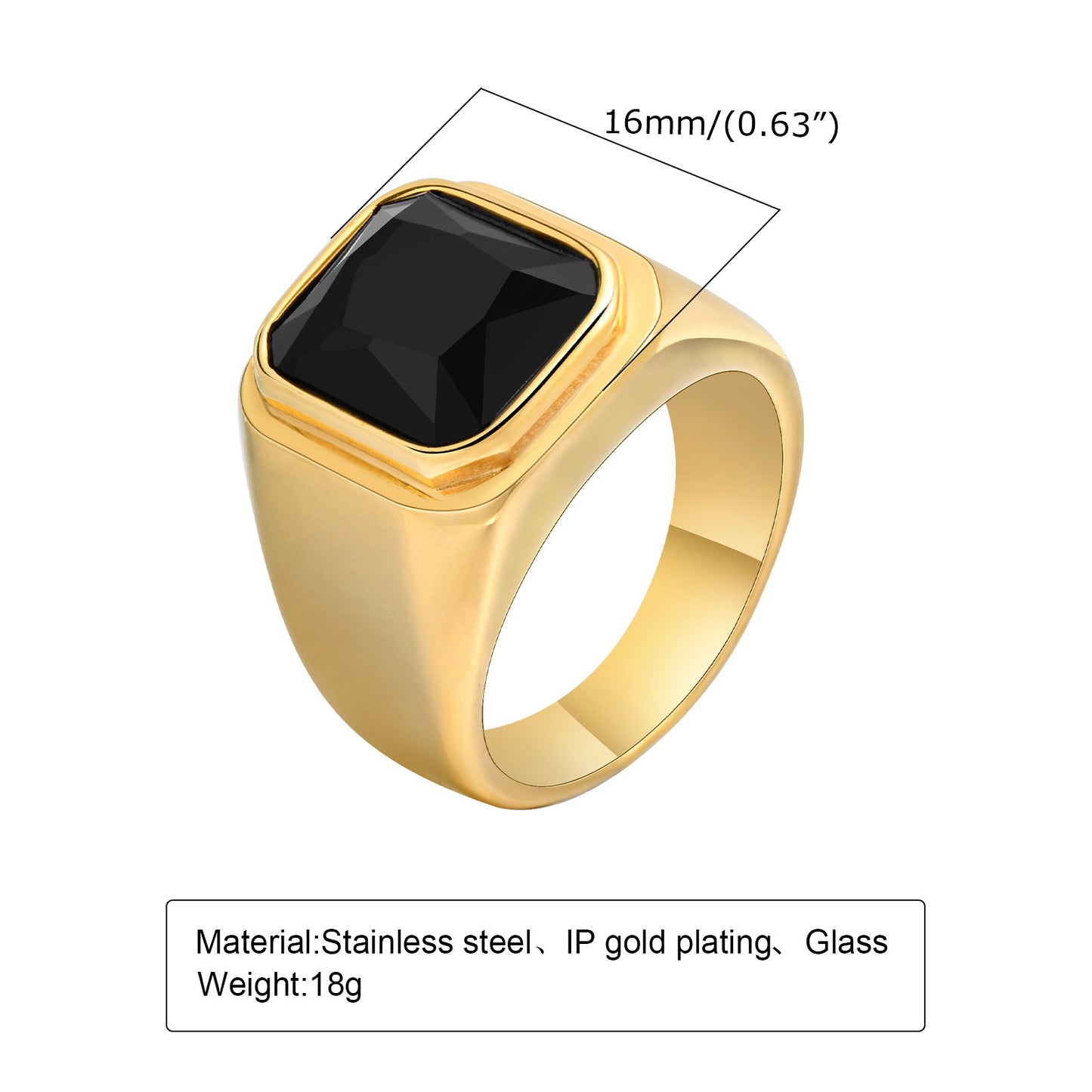 European And American Cross-Border Jewelry Titanium Steel Ring