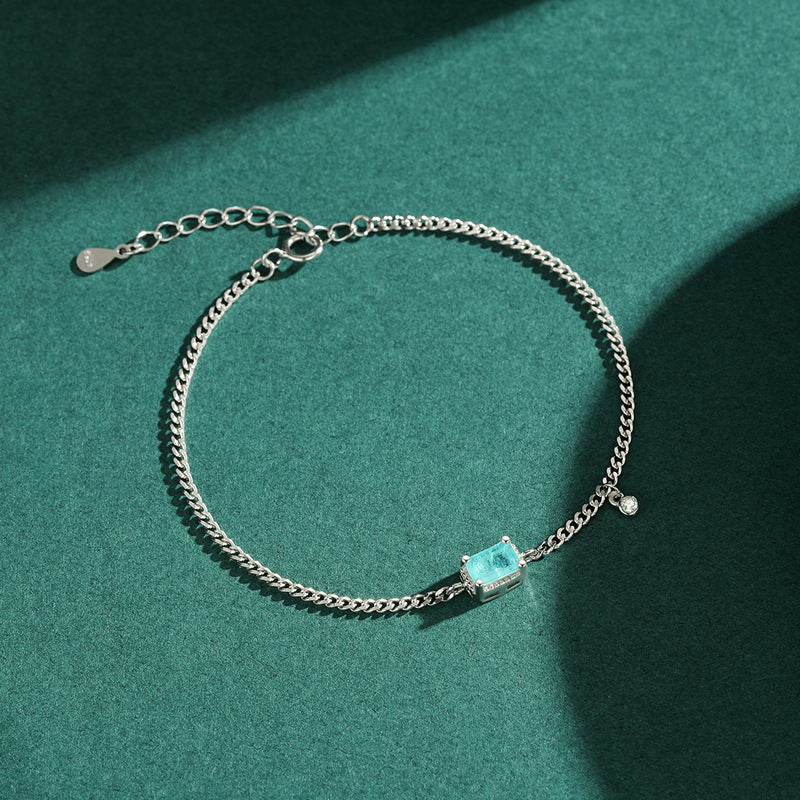 Everyday Genie Sterling Silver Tourmaline Bracelet for Women